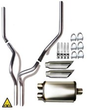 Dual Truck Conversion Exhaust Kit Fits 2004-2008 Ford F150 2.25 Pipes Dual Truck Conversion Exhaust Kit Fits 2004-2008 Ford F150 2.25 Pipes