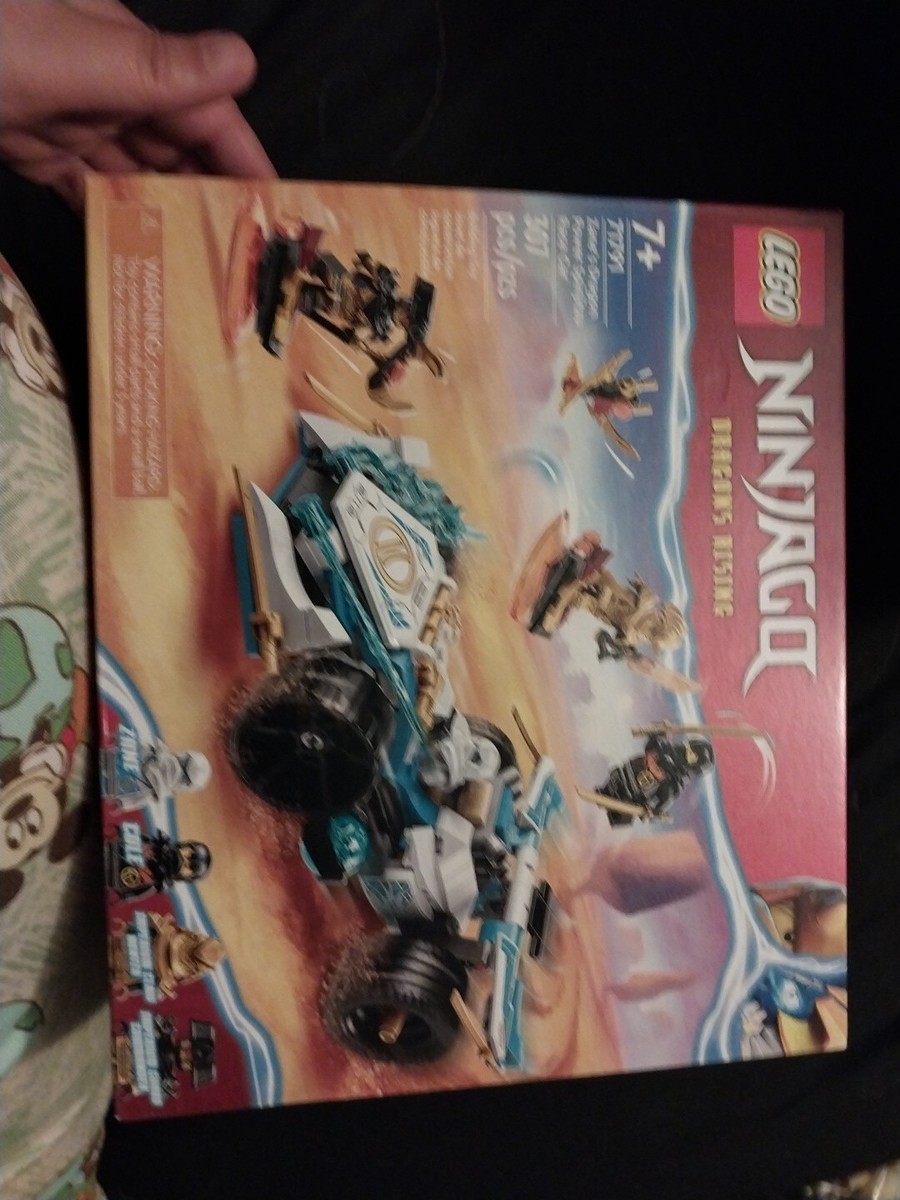 book LEGO® Ninjago Zane's Dragon Power Spinjitzu Race Car 71791