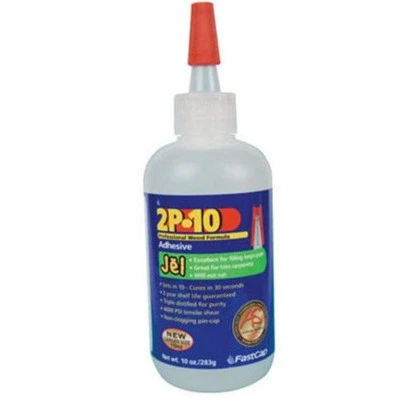 FastCap 2P-10 Jel Strongest Adhesive Glue, 10 oz Bottle
