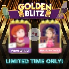 -Mono poly GO- AMORTENTIA    HERMIONE'S ARRIVAL - GOLDEN BLITZ JAN 15th FAST 