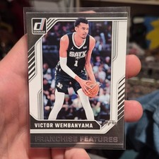 2024-25 Panini Donruss Franchise Features Victor Wembanyama Spurs #25 Insert