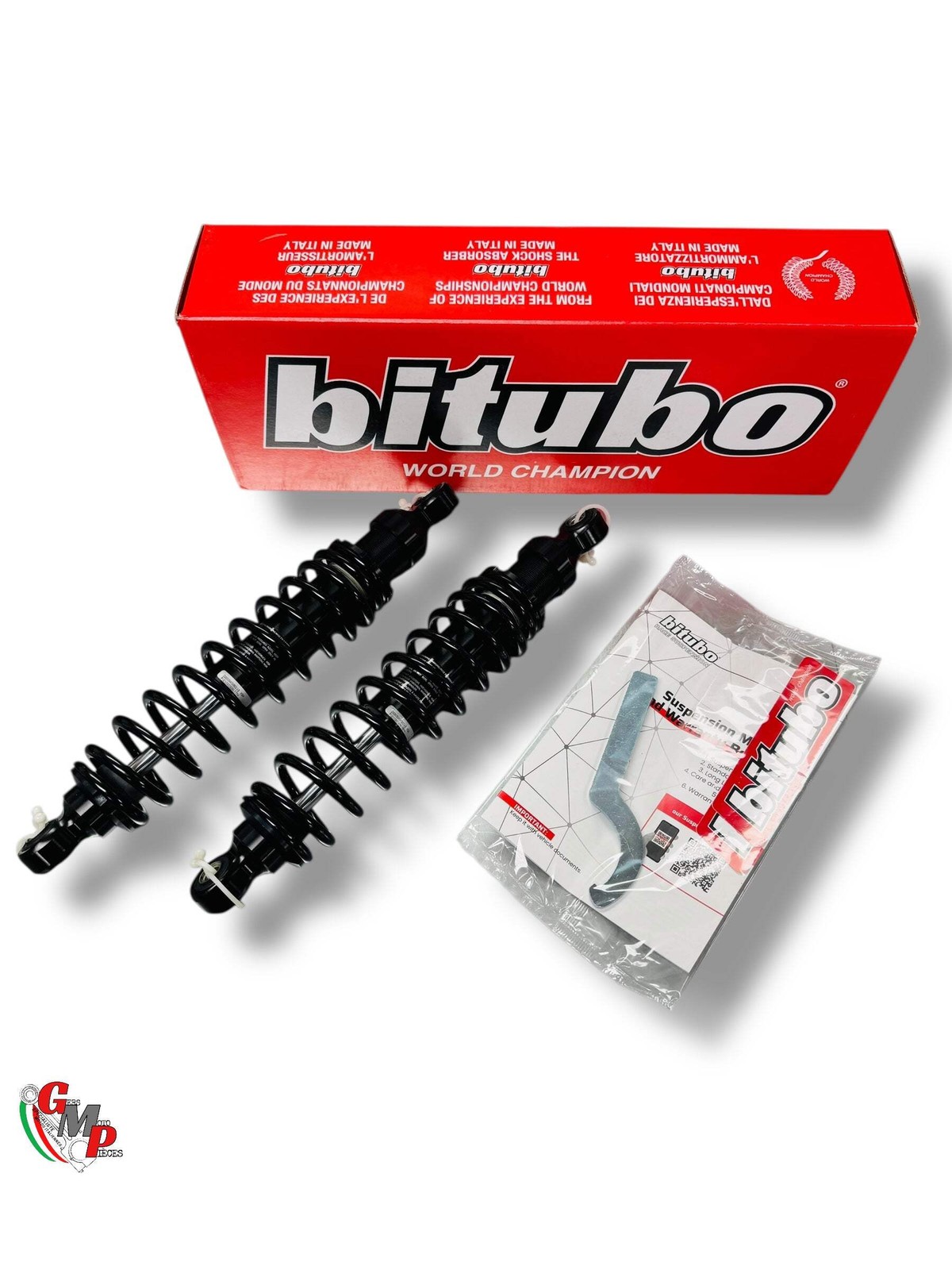 Amortisseur arrière BITUBO WMB02 Noir en acier allié pour Ducati 900 SS