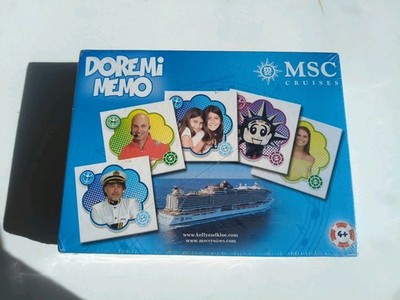 MSC Cruises Doremi Memo Memory Game Kelly & Kole On Board Season 2