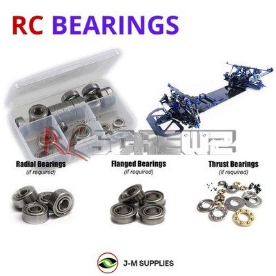 RCScrewZ Metal Shielded Bearings cus016b for Custom Works Patriot Dragcar #0850