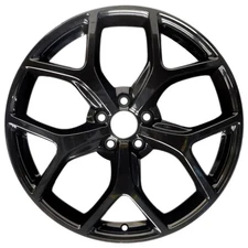 19" Alfa Romeo Giulia Front Wheel Rim Factory OEM 2019-2021 58182 Gloss Black