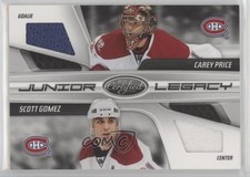 2010 Certified Junior Legacy Combos Materials 53/250 Carey Price Scott Gomez 2d8