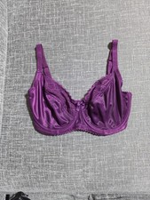 Pour Moi Electra Underwired Bra In Mulberry 32FF