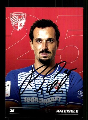 Kai Eisele Autogrammkarte FC Ingolstadt 2025-26 Original Signiert