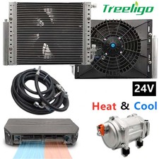 24v Coolheat Car Air Conditioner Underdash Ac Unit Ac Kit Electric Evaporator 24v Coolheat Car Air Conditioner Underdash Ac Unit Ac Kit Electric Evaporator
