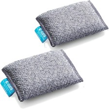E-Cloth Non Scratch Scrubbing Pads Pack 2 Kitchen Bathroom Pot Pan Cleaner