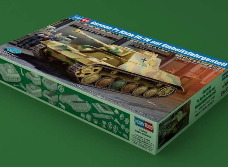 Hobbyboss HBB80150 1/35 - German Pz.Kpfw.III/IV auf Einheitsfahrgestell