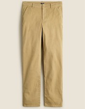 J. Crew Kate Straight-Leg Pant in Chino BY292 Honey Brown Size 16 - NWT - 98