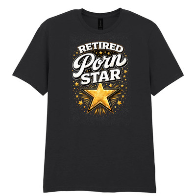 T-Shirt P*rn Star schwarz Neuheit Erwachsene Junggesellenabschied Tee S-2XL T-Shirt