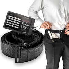 Tuck N Stay Shirt Stays for Men, Designed to Keep Shirt Tucked All Day, Extra...