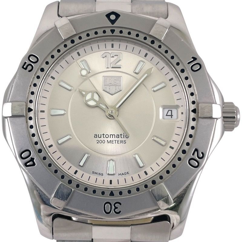TAG Heuer 2000 Series WK2116-0 Stainless Steel Automatic Date Watch 375236