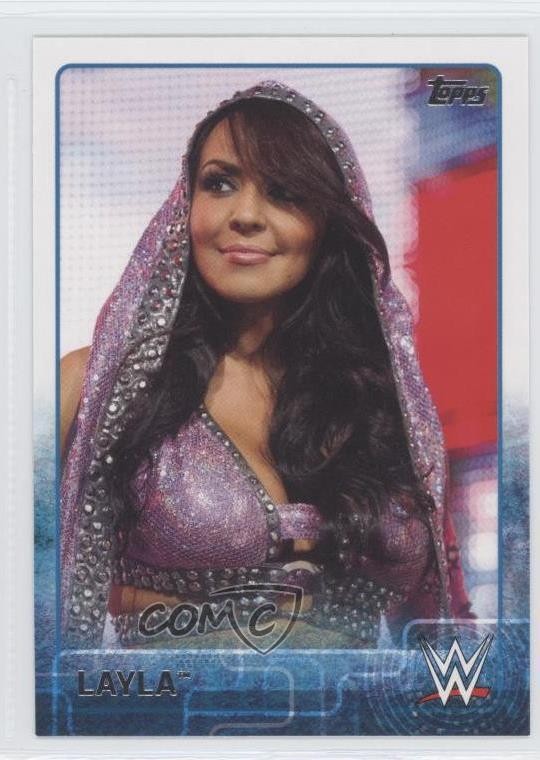 2015 Topps WWE Layla #47 02v3
