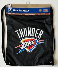Concept One Oklahoma City Thunder NBA Black Team Rucksack - New!!
