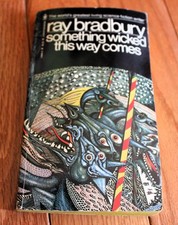 1979 Something Wicked This Way Comes Ray Bradbury Vintage Banbtam paperback