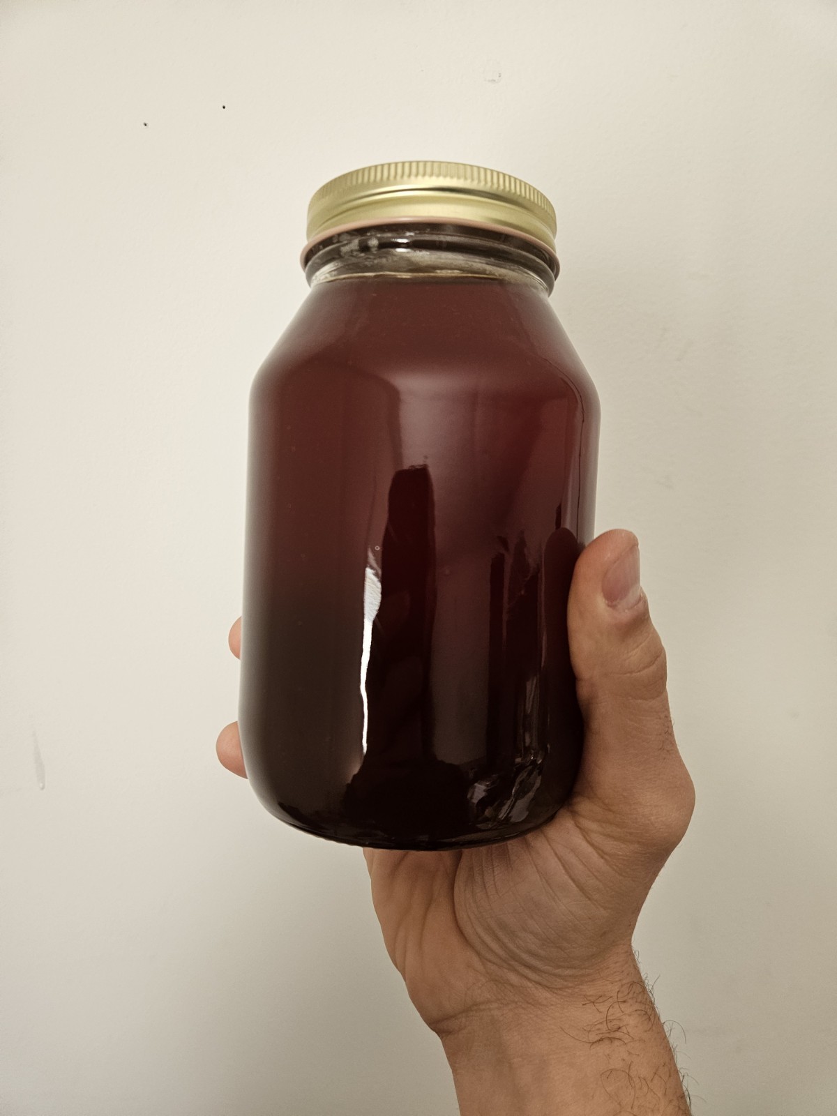 ARKANSAS RAW HONEY- SPECIAL RESERVE - DARK HARVEST - QUART (