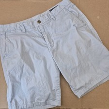 Bonobos Chino Shorts 9" Inseam Men's 33 Stretch Light Blue