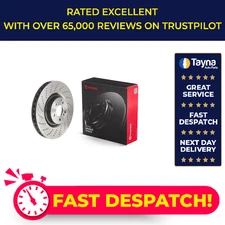 Brake Disc Single Vented fits MERCEDES C63 AMG 4.0 Front 2014 on M177.980 