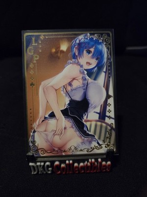 Re: Zero - Starting Life in Another World - Rem 3 - Metal waifu card 