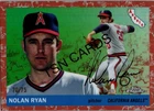 2025 Topps Chrome Platinum Nolan Ryan Platinum Rose Gold Refractor /75