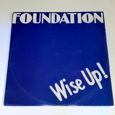 FOUNDATION Wise Up / Love Is BOOGIE Synth Soul 12'' Breakout UK 1984 HEAR
