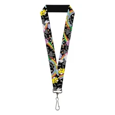 Buckle-Down Lanyard - Rainbows