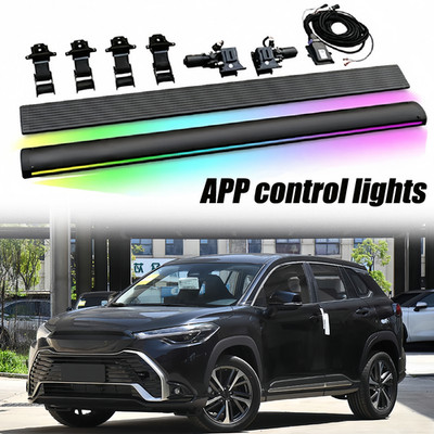 Power Running Board Side Step Fit for Toyota Frontlander 2022-26 Electric pedal