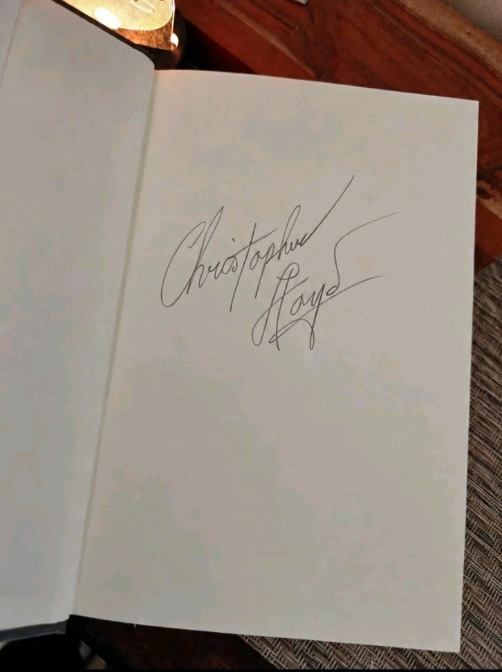 Timer Black Back Christopher Lloyd Signed In My Own Time Memoir Hardcover Back to Future ...