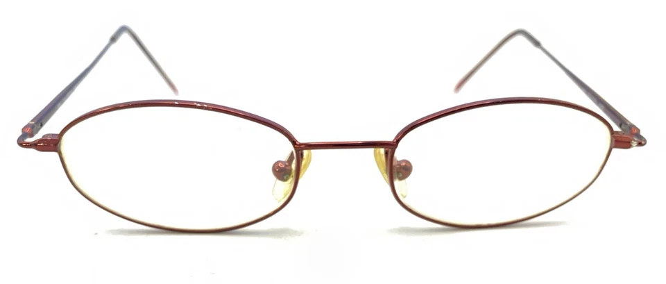 Valentino V 5179 0K6C Red Oval Slim Eyeglasses Frames 135 Italy Designer Women - Image 2 of 4