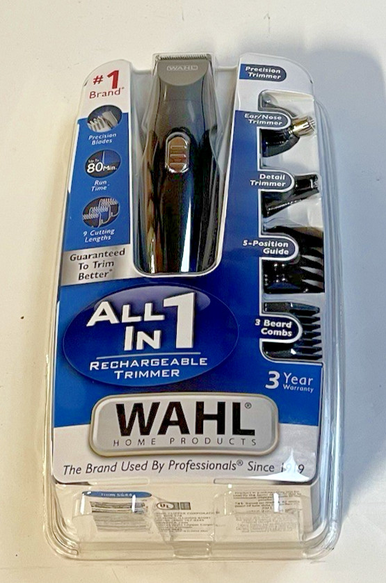 Wahl All In One Rechargeable Trimmer Groomer Kit 9685-200 Be