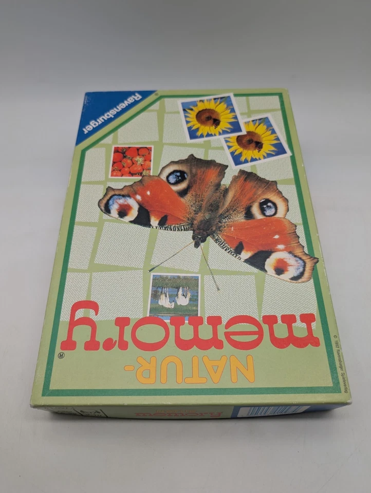 Natur Memory Ravensburger 1992 Familienspiel Gesellschaftsspiel Legespiel  - Bild 4 von 4