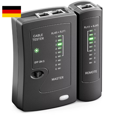 Netzwerk Kabel LAN Internet Ethernet Network Cable Tester Prüfgerät LED RJ45 /11