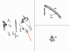 MERCEDES-BENZ CLA Coupe C117 Hinten Links Rücklicht A1179061700 NEUES ECHTES