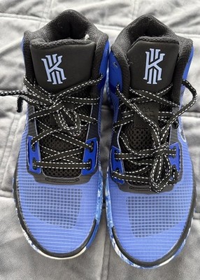 NIKE Kyrie Flytrap IV Basketball Shoes Racer Blue Sz 4.5 box has no top HTF RARE