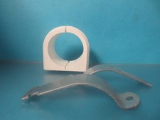 1 NUEVA ABRAZADERA DE CABLE EATON B-LINE INSULCLAMP 3.62"X2.875" ELECTROCHAPADA B4080ZN