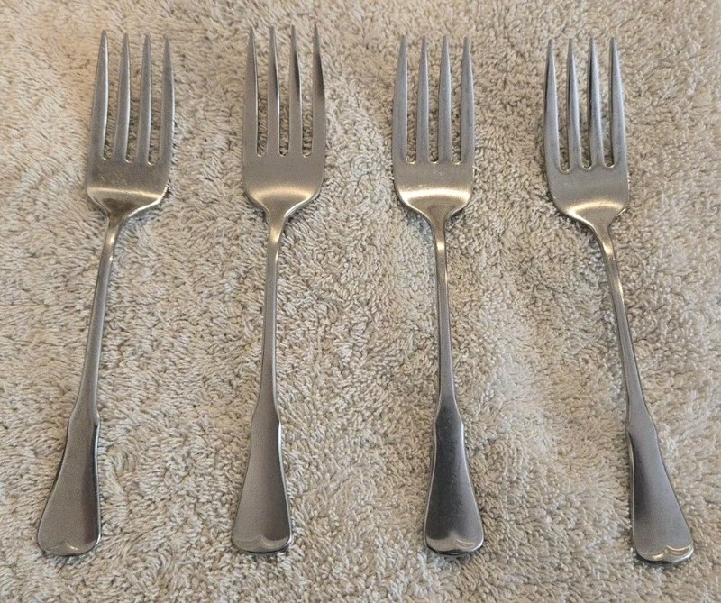 Oneida Patrick Henry Set of 4 Salad Forks Community Stainless Flatware