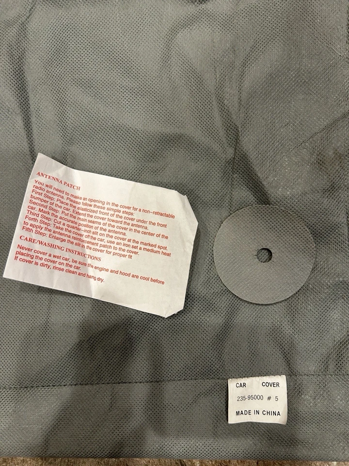 Wolf Car Cover Size 5 - Image 4 of 4