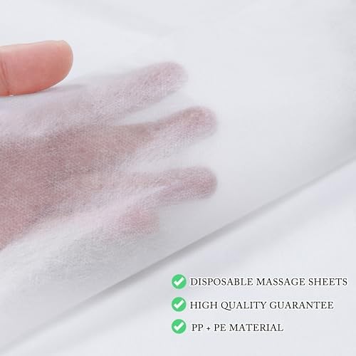 Disposable Bed Sheets 100 Pcs 31" x 71" Massage Table Sheets Non Woven Fabric - Picture 7 of 7