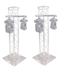 2x Pro X 60" Pole 2" OD W/ Dual Welded Clamps for F34 F32 Trussing