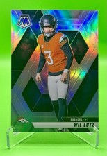 2025 Panini Mosaic Football Wil Lutz Silver Prizm