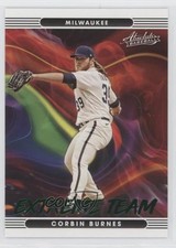 2022 Panini Absolute Extreme Team Retail Green Corbin Burnes #ET-9 0tn7