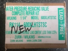 ZURN Wilkins RK114-600XLHTSTSC Complete Rebuild kit 1-1/4” 600XL reducing valve