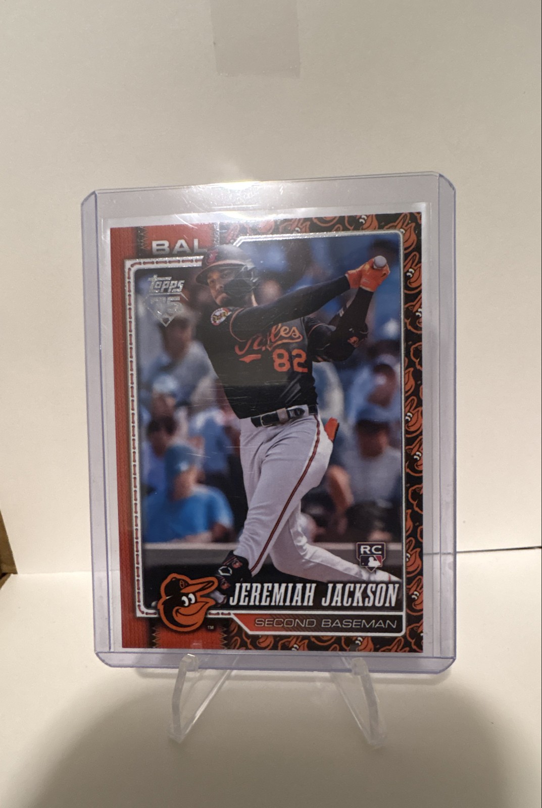 2026 Topps Series 1 - Jeremiah Jackson #277 Team Color Border (RC)