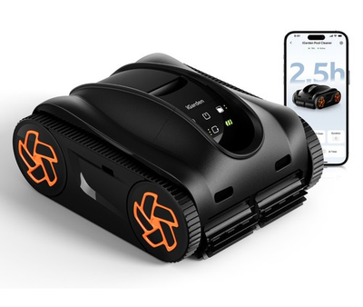 #ad iGarden K25 Cordless Robotic Pool Cleaner Pool Vacuum For Inground 150 Min $399.99