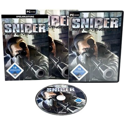 Sniper: Path of Vengeance PC CD-ROM gereinigte Hülle mit Handbuch Deutsch
