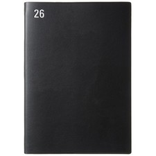Laconic Planner 2026 A5 Weekly Issue, Black, LALS86-270BK
