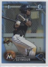 2016 Bowman Twitter Exclusive Blue Refractor 10/15 Anfernee Seymour #BCP21 0f6